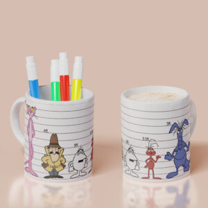 Taza Pantera Rosa 06 - Rueda de reconocimiento