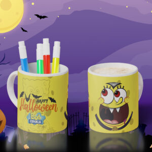 Taza Bob esponja Halloween 08