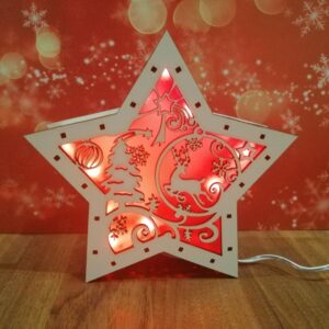 Lámpara led Navidad - Estrella