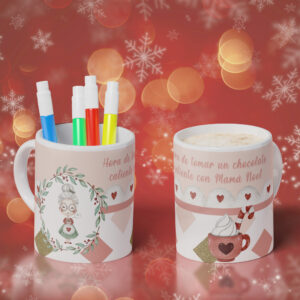 01 Taza de Navidad Mamá Noel