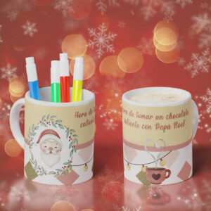 02 Taza de Navidad Papá Noel