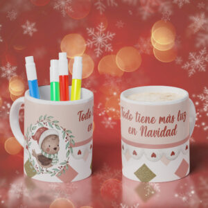 03 Taza de Navidad Pajarito
