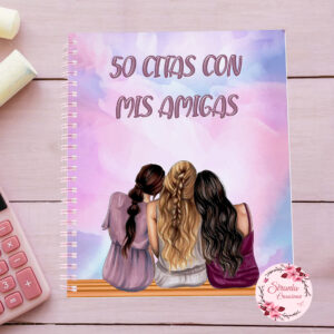 Cuaderno 50 citas con amigas