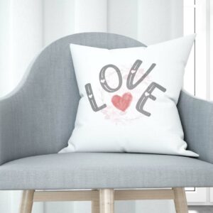 Cojín tacto algodón - Love