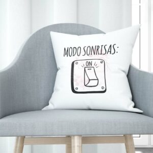 Cojín tacto algodón - Modo sonrisas: on