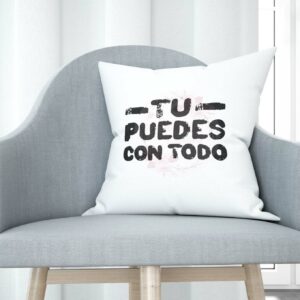 Cojín tacto algodón - Tú puedes con todo