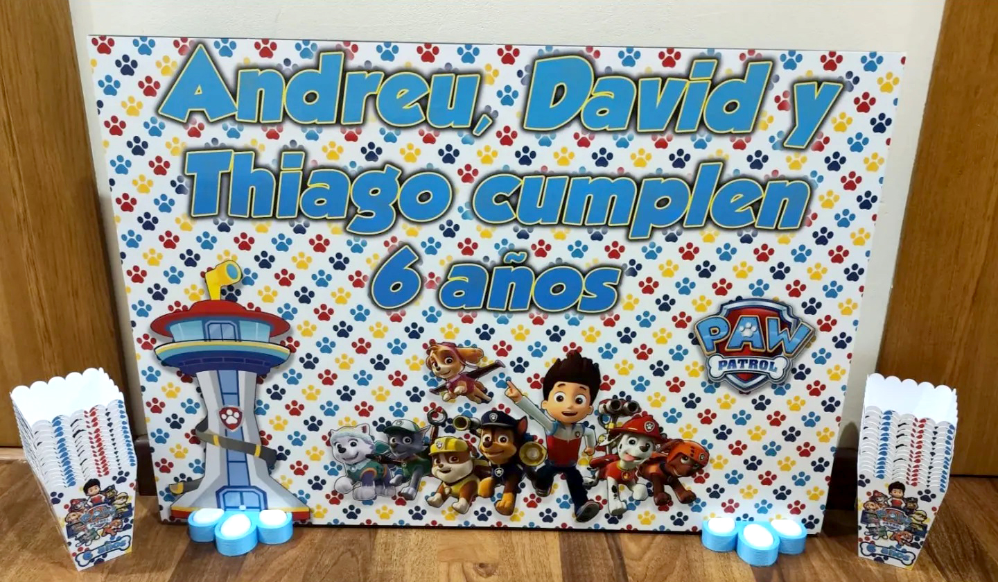Set cumpleaños Patrulla Canina