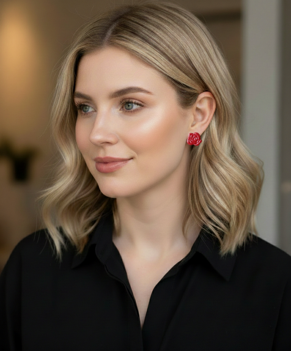 Modelo pendientes Rosa