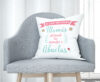 Cojín tacto algodón - A las mejores mamás del mundo las ascienden a abuelas