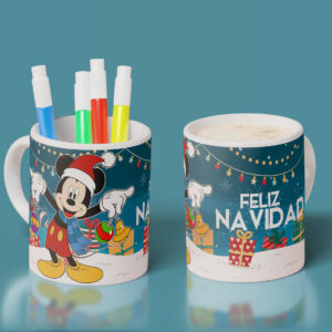 Taza Navidad Mickey 05