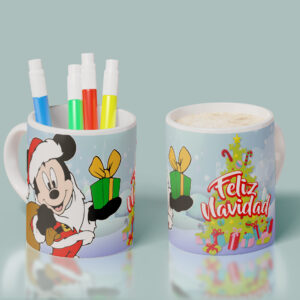 Taza Navidad Mickey 06