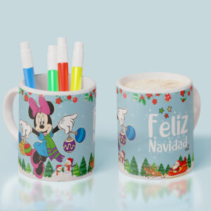 Taza Navidad Minnie 07