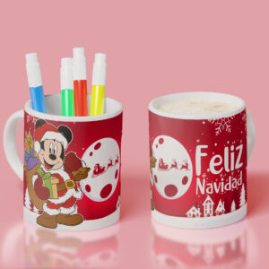 Taza Navidad Mickey 08